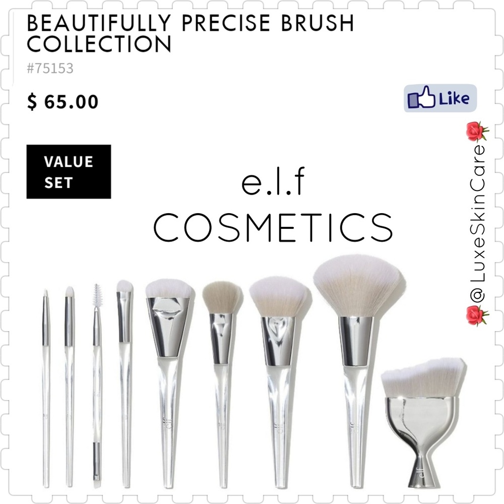 ♥e.l.f. Beautifully Precise Total Brush Collection